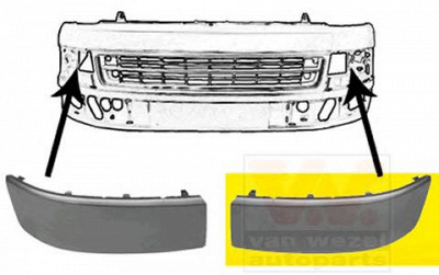 VAN WEZEL 5790585 -  Облицовка, бампер